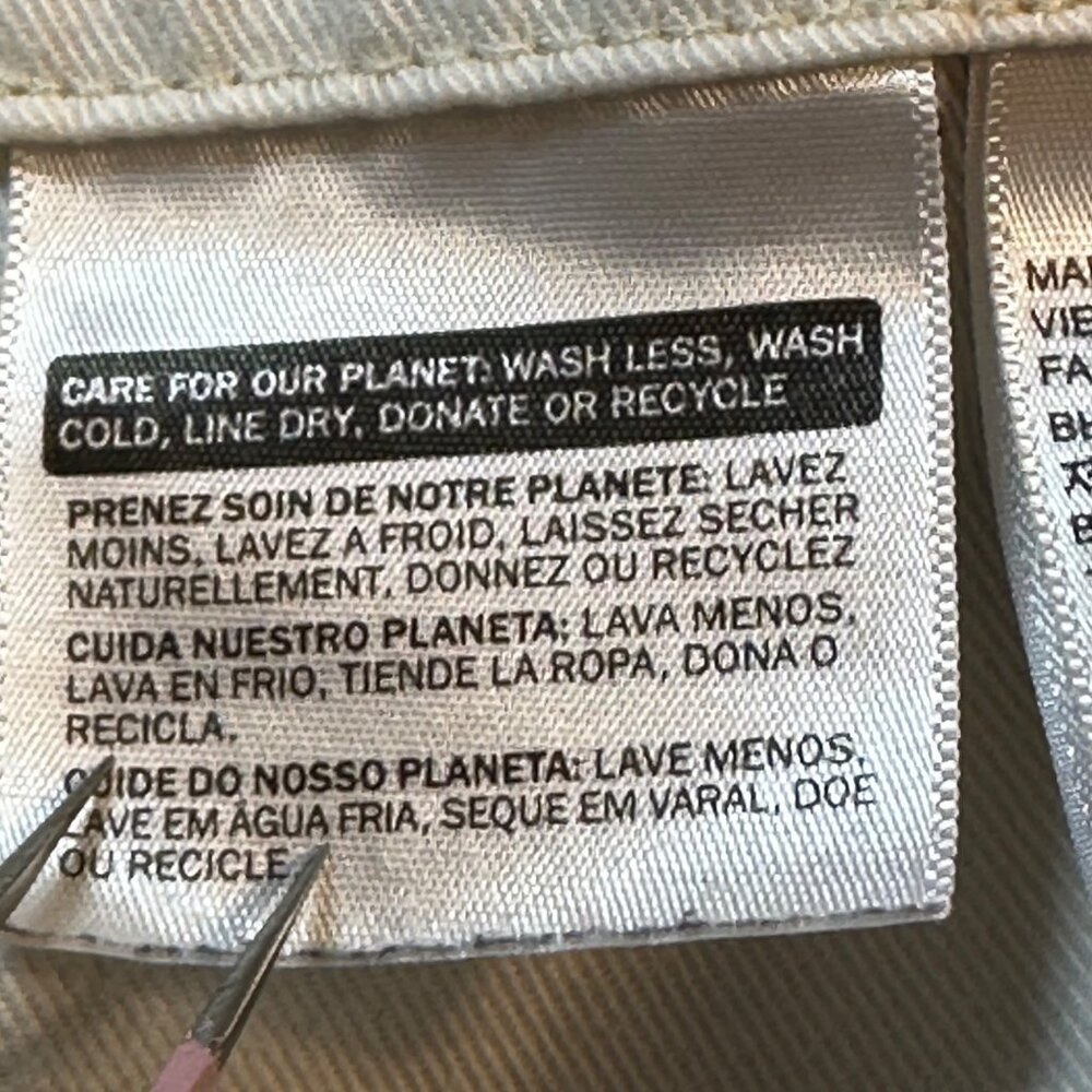 Levi’s Men's Khaki Flat Front Chino Pants 34W 29L PLS READ - Picture 10 of 12